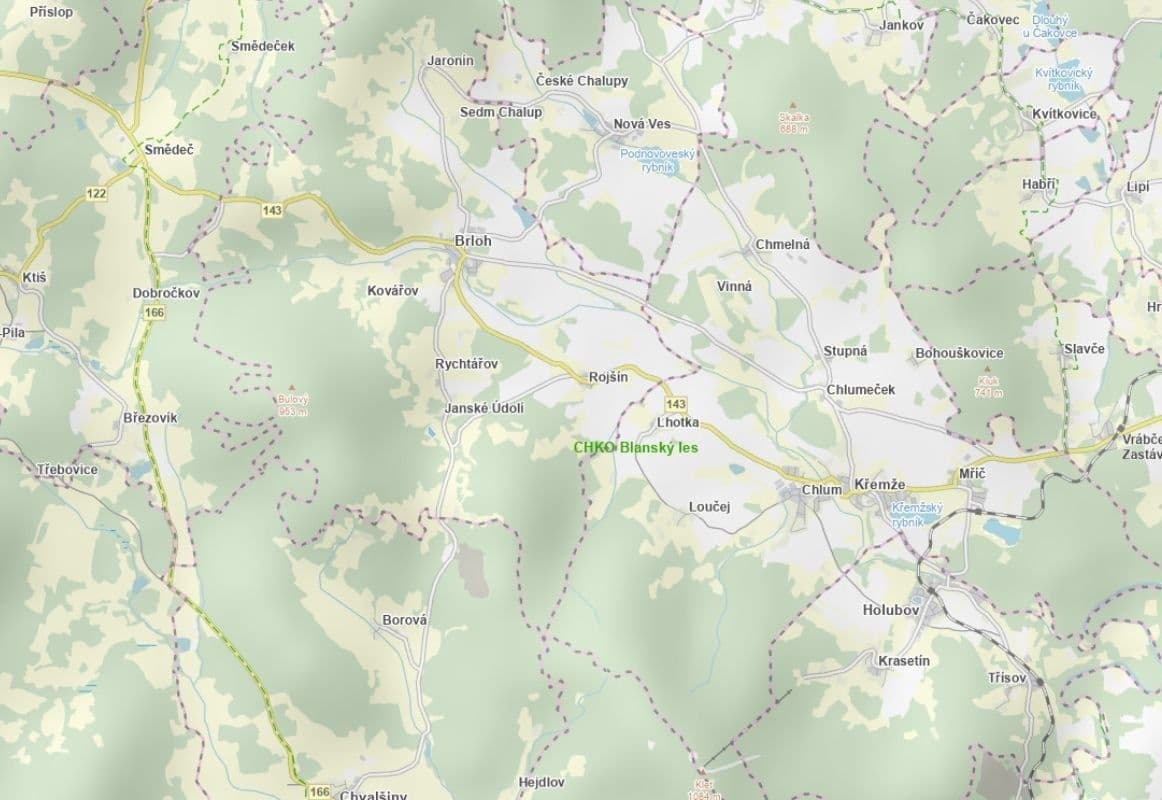 plot for sale, 5,614 m², Brloh, Jihočeský Region plot for sale, 5,614 m², Brloh, Jihočeský Region