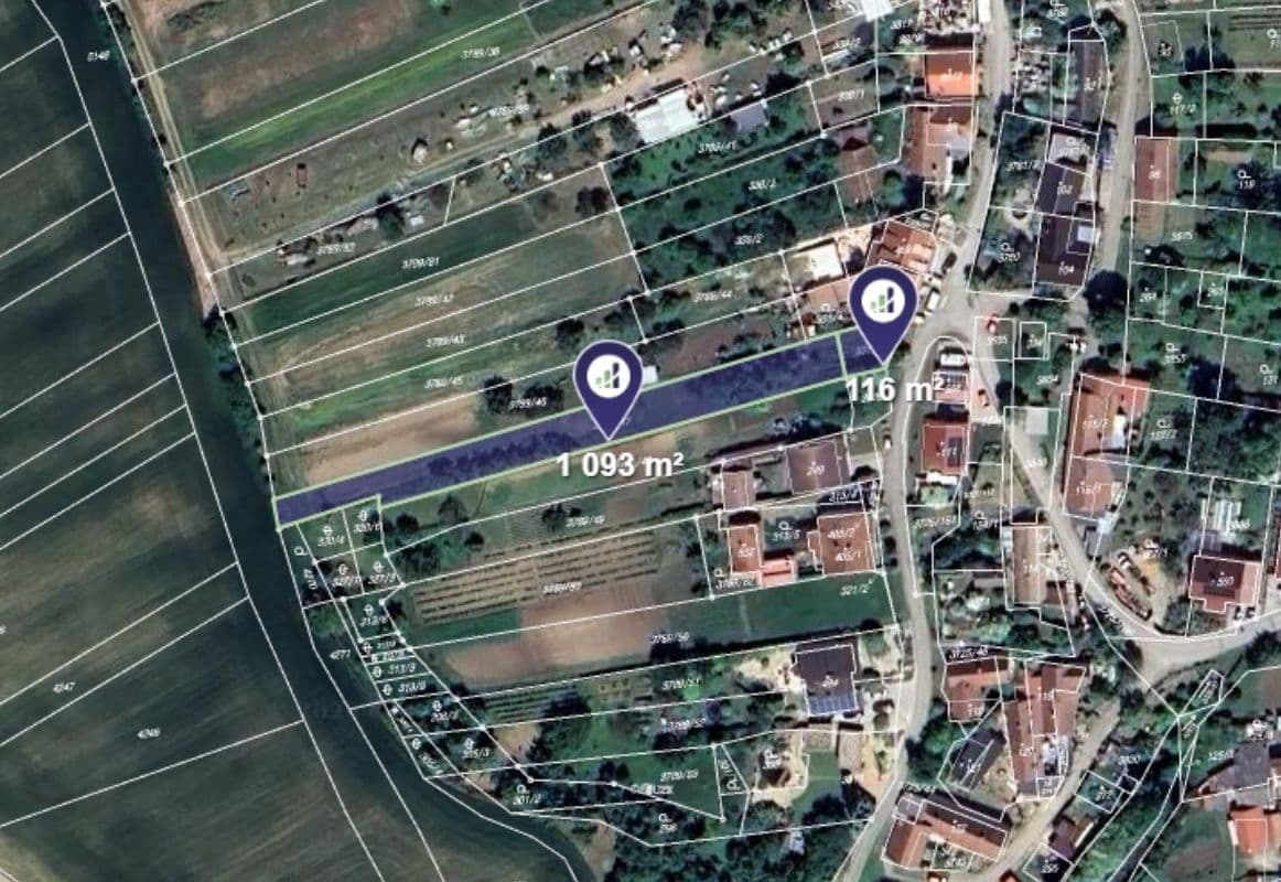 plot for sale, 1,209 m², Nikolčice, Jihomoravský Region plot for sale, 1,209 m², Nikolčice, Jihomoravský Region