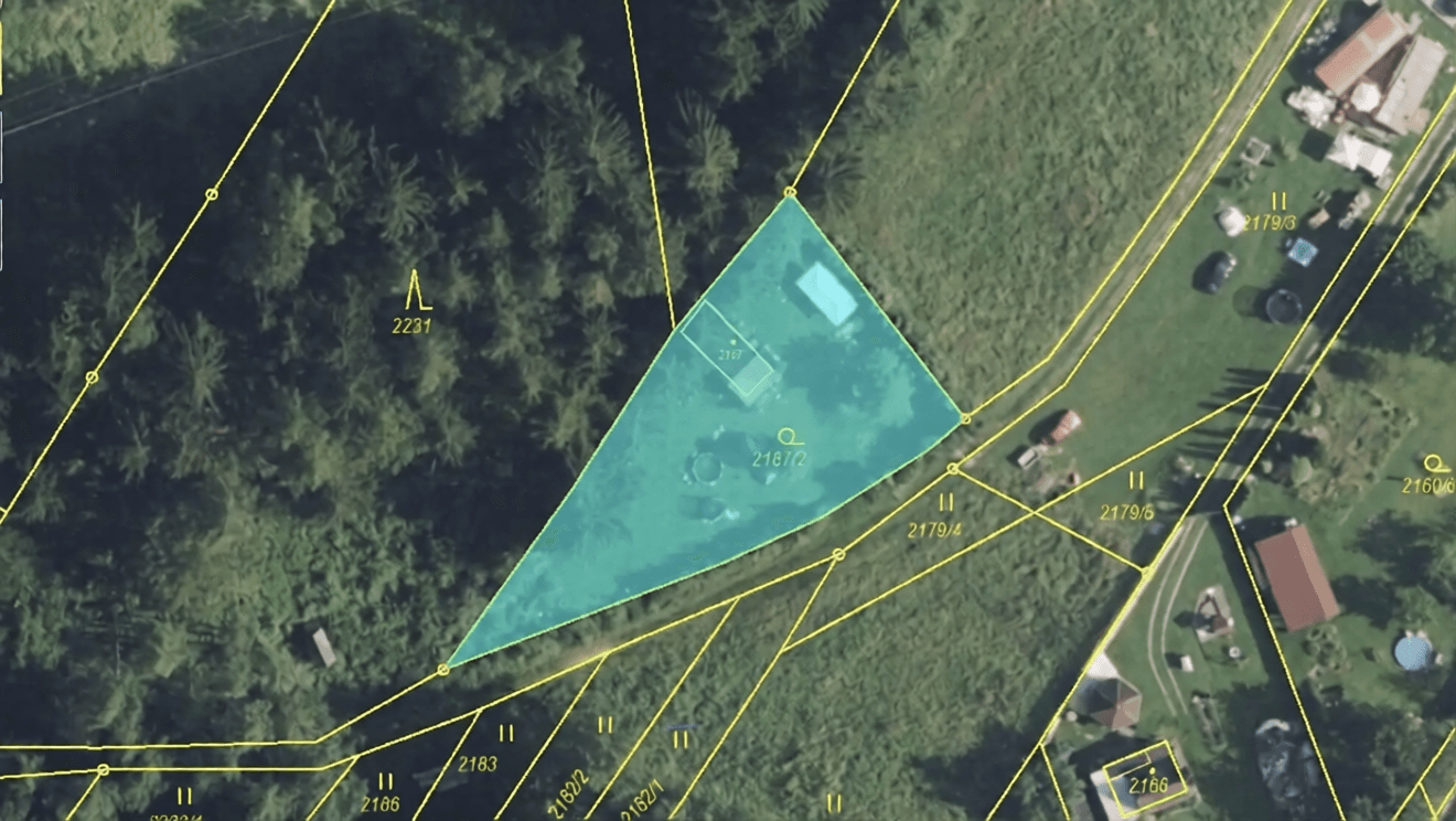 recreational property for sale, 940 m², U Semanína, Česká Třebová, Pardubický Region recreational property for sale, 940 m², U Semanína, Česká Třebová, Pardubický Region