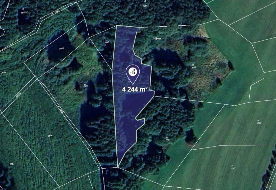 plot for sale, 4,244 m², Čechtice, Středočeský Region plot for sale, 4,244 m², Čechtice, Středočeský Region