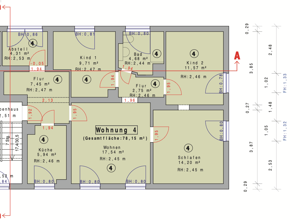 3 bedroom with open-plan kitchen flat to rent, 79 m², Neukieritzsch, Saxony 3 bedroom with open-plan kitchen flat to rent, 79 m², Neukieritzsch, Saxony