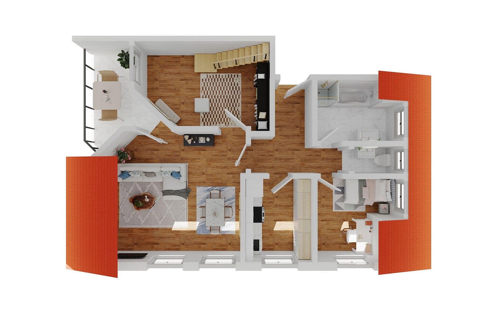 4 bedroom flat to rent, 102 m², Tailfinger Strasse 1, Albstadt, Baden-Württemberg 4 bedroom flat to rent, 102 m², Tailfinger Strasse 1, Albstadt, Baden-Württemberg