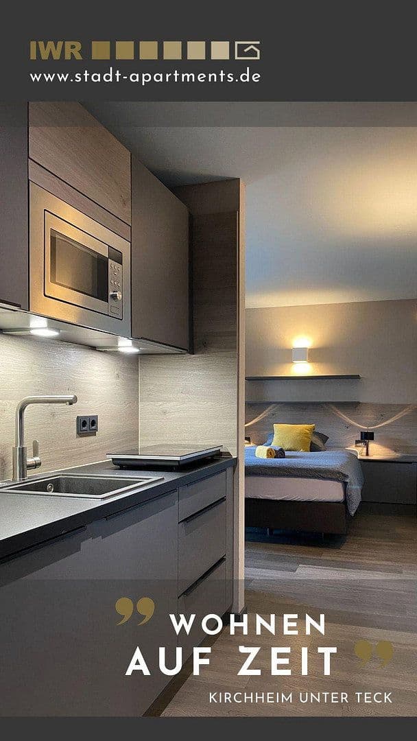 Studio flat to rent, 26 m², Friedrich-Tritschler-Straße 2, Kirchheim unter Teck, Baden-Württemberg Studio flat to rent, 26 m², Friedrich-Tritschler-Straße 2, Kirchheim unter Teck, Baden-Württemberg