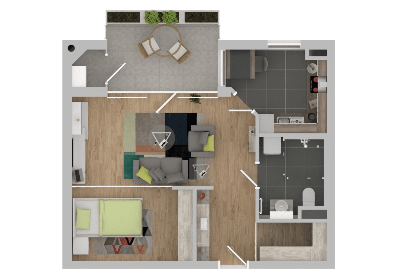 Studio flat to rent, 45 m², Rosenweg 1, Bad Bellingen, Baden-Württemberg Studio flat to rent, 45 m², Rosenweg 1, Bad Bellingen, Baden-Württemberg