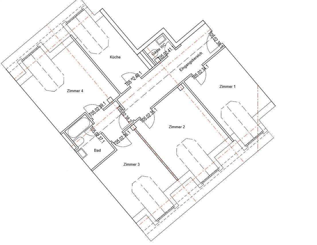 4 bedroom flat to rent, 116 m², Ratingen, North Rhine-Westphalia 4 bedroom flat to rent, 116 m², Ratingen, North Rhine-Westphalia