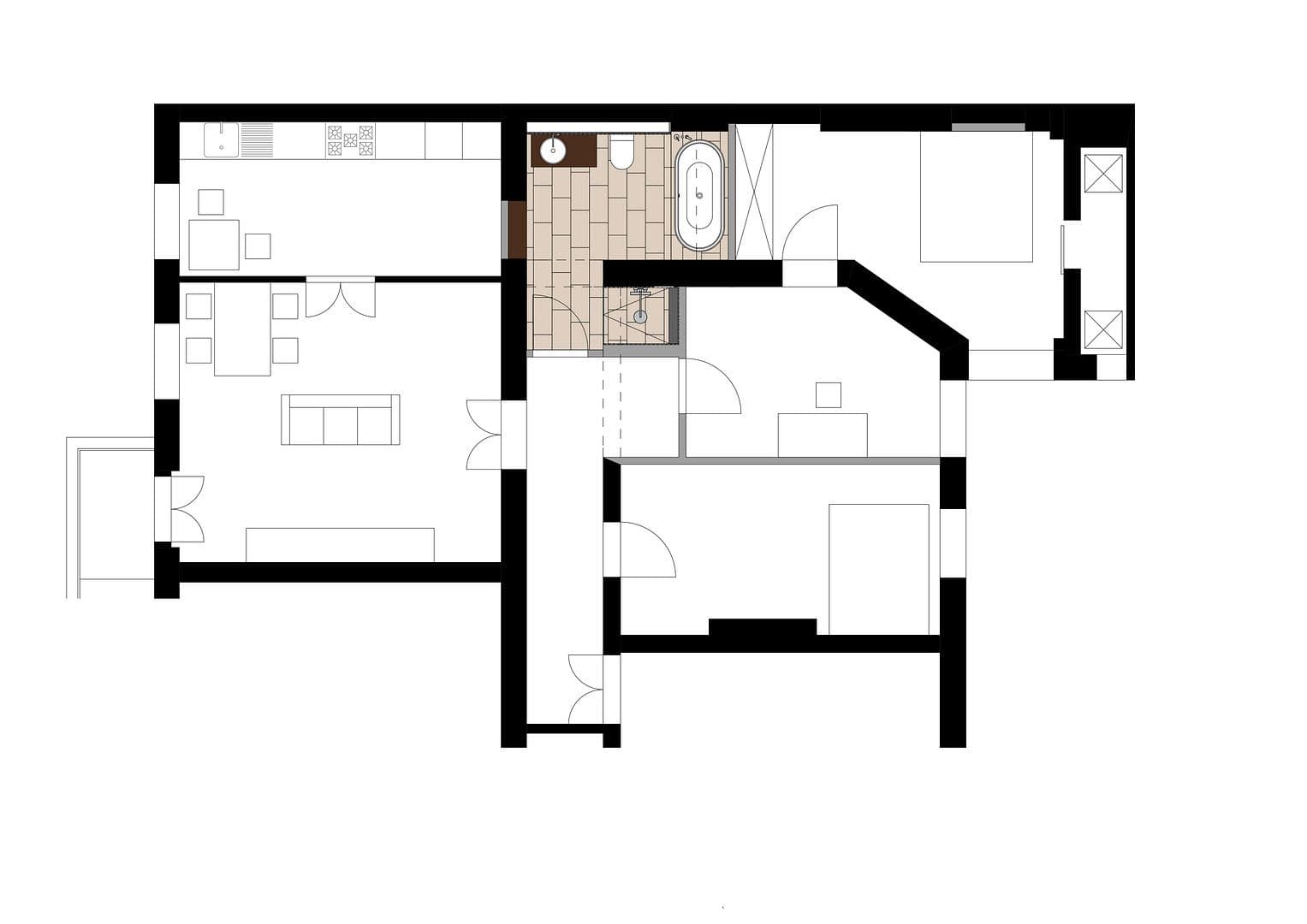 2 bedroom with open-plan kitchen flat for sale, 101 m², Berlin, Berlin 2 bedroom with open-plan kitchen flat for sale, 101 m², Berlin, Berlin