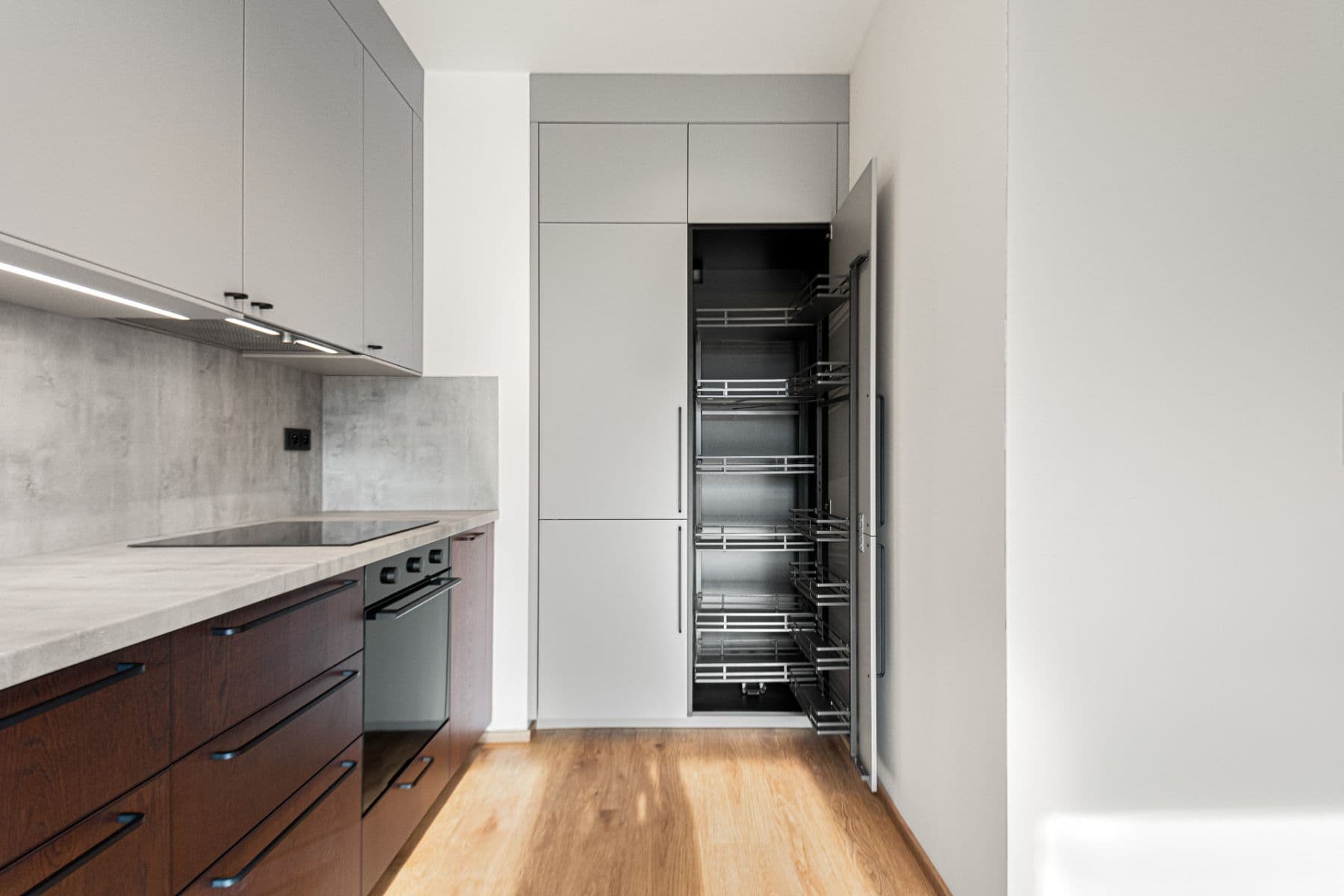 1 bedroom with open-plan kitchen flat to rent, 48 m², Poděbradská, Prague, Prague 1 bedroom with open-plan kitchen flat to rent, 48 m², Poděbradská, Prague, Prague