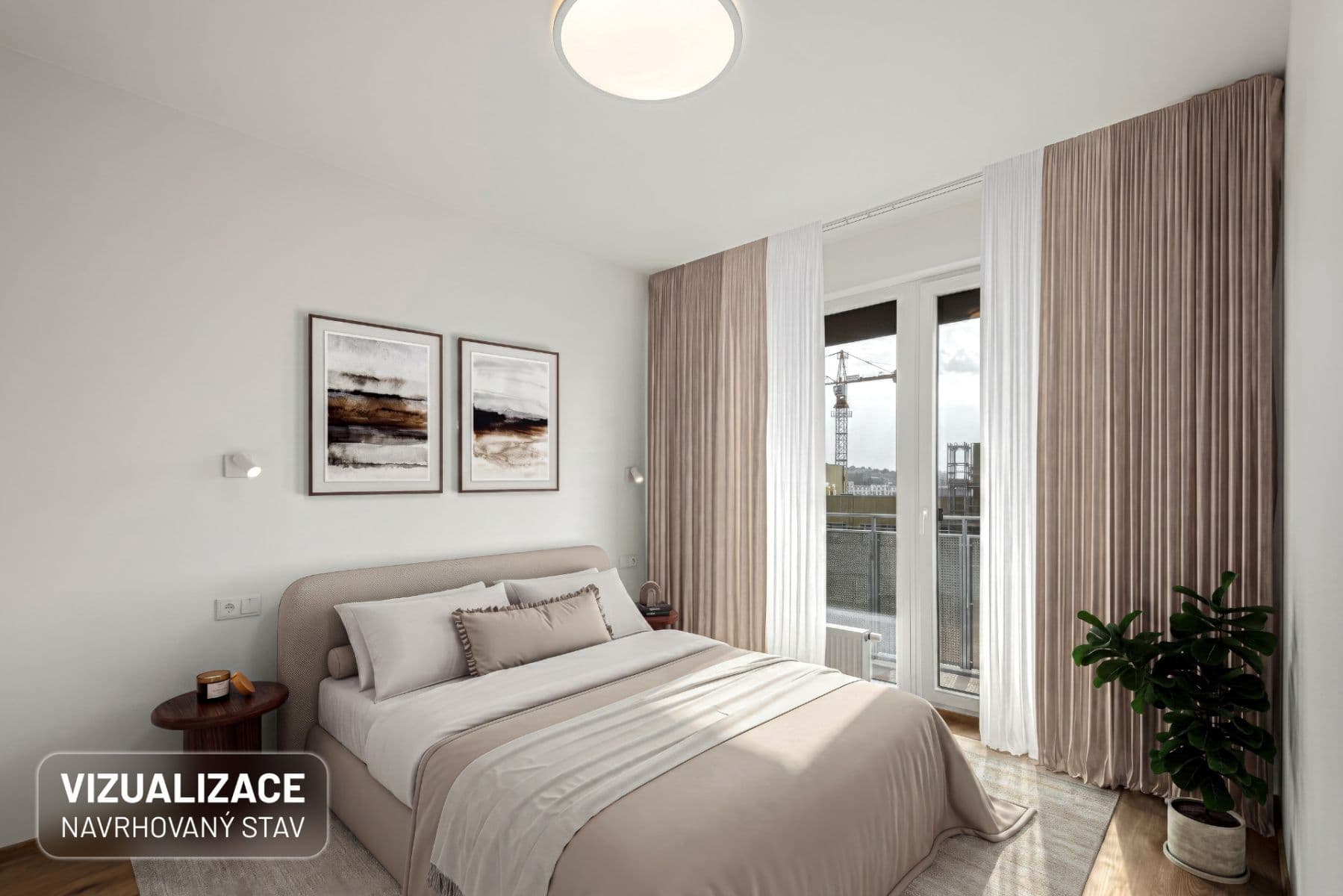 1 bedroom with open-plan kitchen flat to rent, 48 m², Poděbradská, Prague, Prague 1 bedroom with open-plan kitchen flat to rent, 48 m², Poděbradská, Prague, Prague