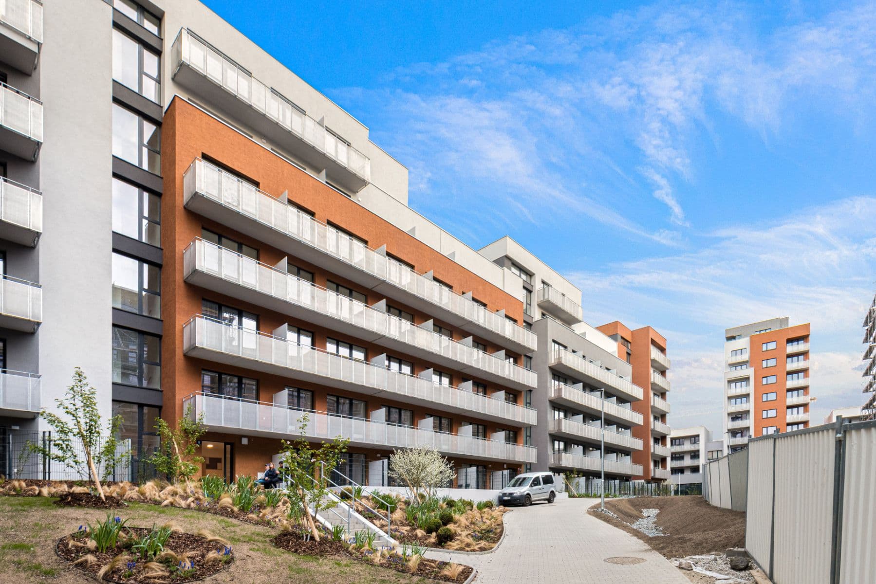 1 bedroom with open-plan kitchen flat to rent, 48 m², Poděbradská, Prague, Prague 1 bedroom with open-plan kitchen flat to rent, 48 m², Poděbradská, Prague, Prague