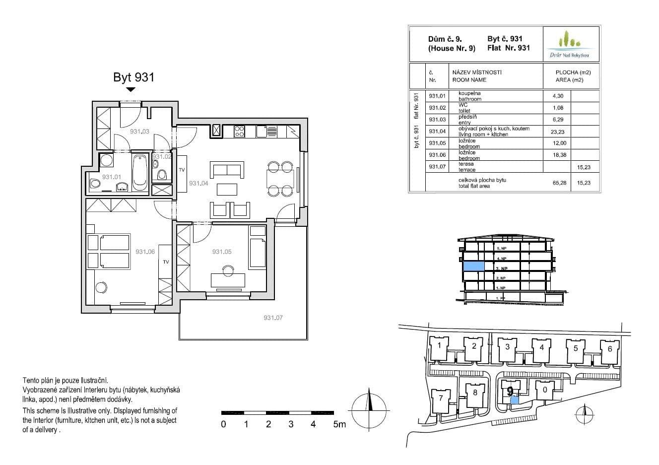 2 bedroom with open-plan kitchen flat to rent, 65 m², Jana Přibíka, Prague, Prague 2 bedroom with open-plan kitchen flat to rent, 65 m², Jana Přibíka, Prague, Prague