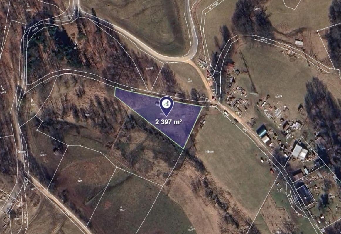 plot for sale, 2,397 m², Dlouhý Most, Liberecký Region plot for sale, 2,397 m², Dlouhý Most, Liberecký Region
