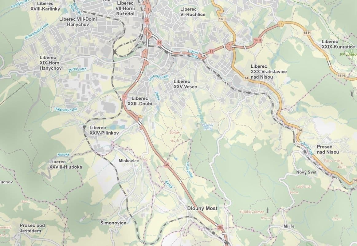 plot for sale, 2,397 m², Dlouhý Most, Liberecký Region plot for sale, 2,397 m², Dlouhý Most, Liberecký Region