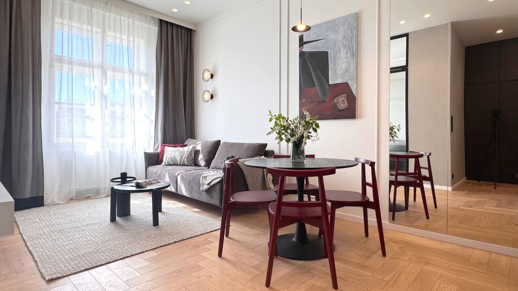 1 bedroom with open-plan kitchen flat to rent, 41 m², Karlínské náměstí, Prague, Prague 1 bedroom with open-plan kitchen flat to rent, 41 m², Karlínské náměstí, Prague, Prague