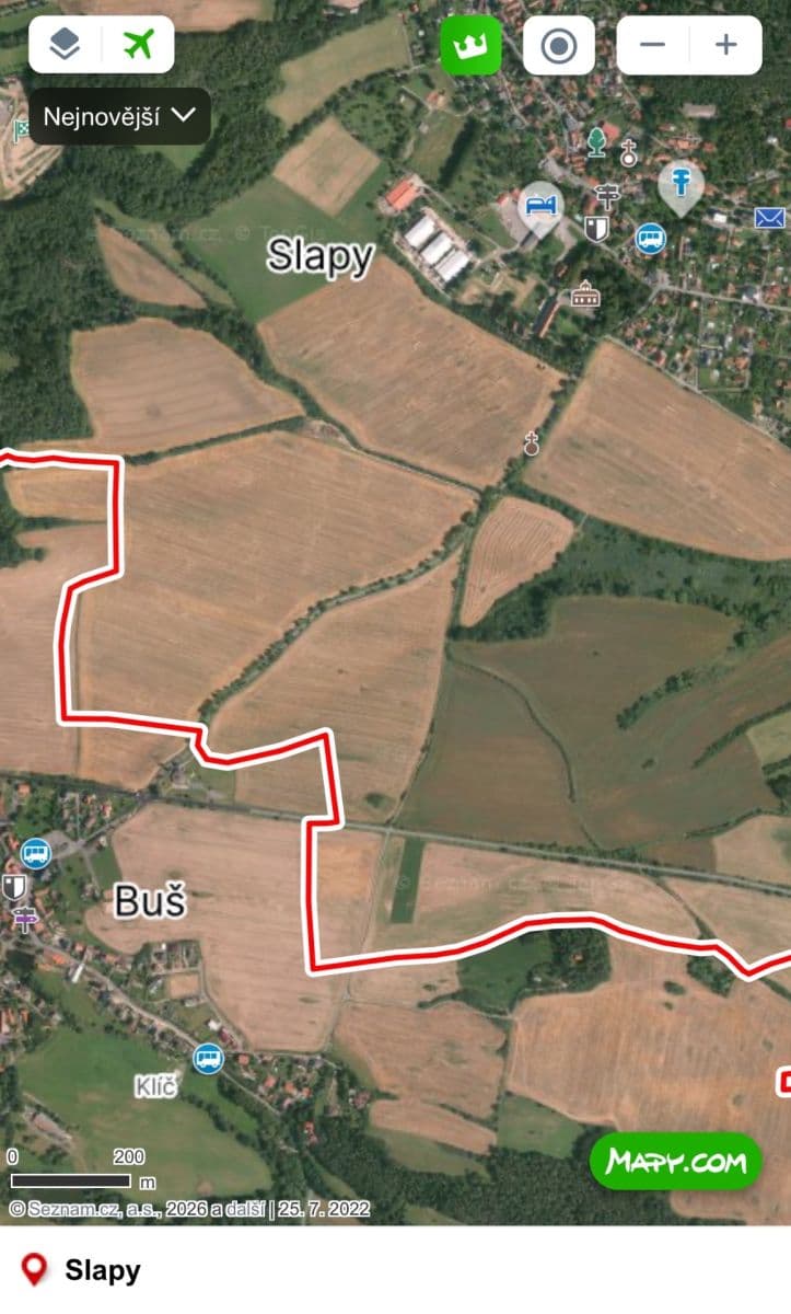 plot for sale, 8,321 m², Slapy, Středočeský Region plot for sale, 8,321 m², Slapy, Středočeský Region