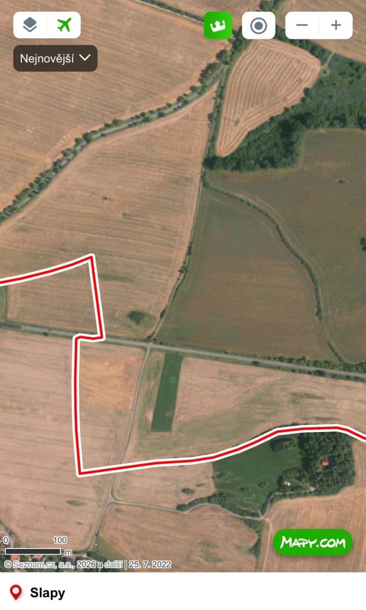 plot for sale, 8,321 m², Slapy, Středočeský Region plot for sale, 8,321 m², Slapy, Středočeský Region