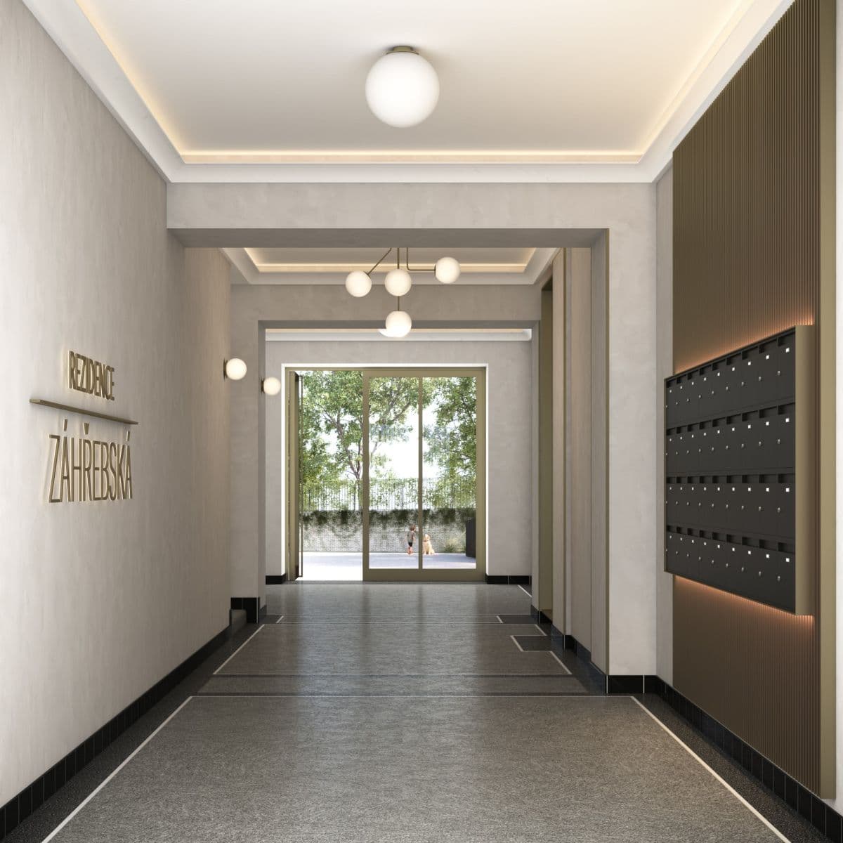 1 bedroom with open-plan kitchen flat for sale, 49 m², Záhřebská, Prague, Prague 1 bedroom with open-plan kitchen flat for sale, 49 m², Záhřebská, Prague, Prague