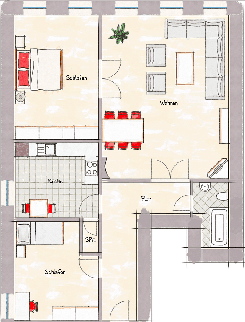 3 bedroom flat to rent, 109 m², Sankt Jürgen Straße 1, Itzehoe, Schleswig-Holstein 3 bedroom flat to rent, 109 m², Sankt Jürgen Straße 1, Itzehoe, Schleswig-Holstein