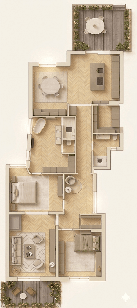 4 bedroom flat for sale, 178 m², Hamburg, Hamburg 4 bedroom flat for sale, 178 m², Hamburg, Hamburg