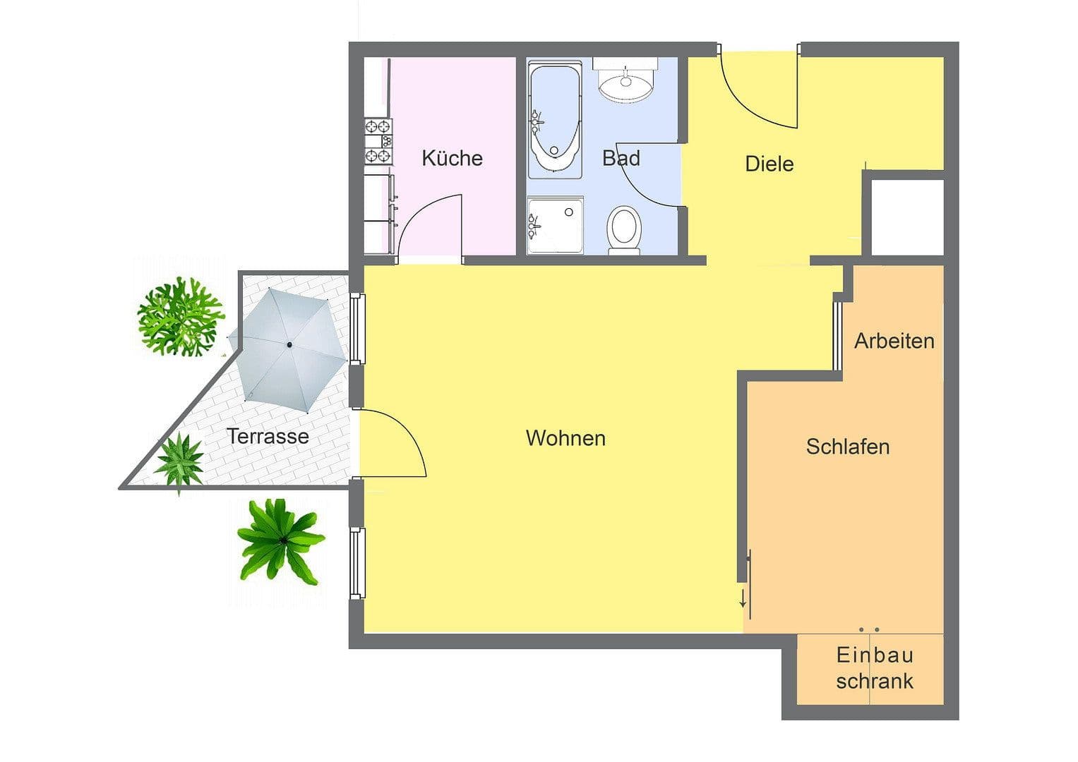 2 bedroom flat to rent, 72 m², Donaustrasse 20, Kelheim, Bavaria 2 bedroom flat to rent, 72 m², Donaustrasse 20, Kelheim, Bavaria