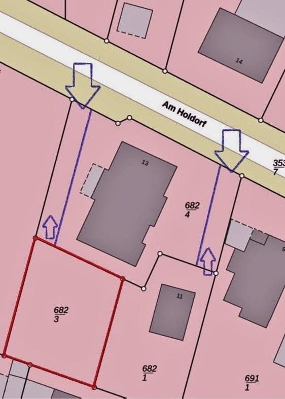 plot for sale, 455 m², Am Holdorf 13 a, Langwedel, Lower Saxony plot for sale, 455 m², Am Holdorf 13 a, Langwedel, Lower Saxony