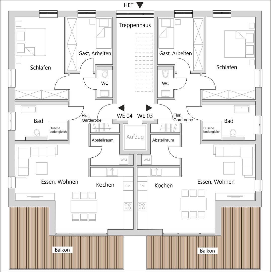 flat to rent, 98 m², Neunkirchen-Seelscheid, North Rhine-Westphalia flat to rent, 98 m², Neunkirchen-Seelscheid, North Rhine-Westphalia