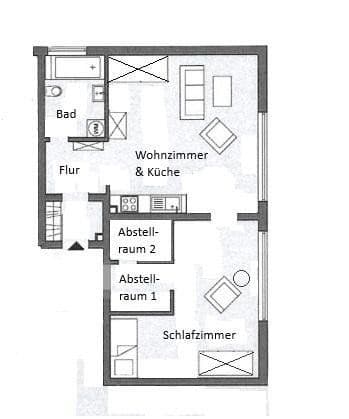 2 bedroom flat to rent, 64 m², Ziegeleiweg 27, Neustadt in Holstein, Schleswig-Holstein 2 bedroom flat to rent, 64 m², Ziegeleiweg 27, Neustadt in Holstein, Schleswig-Holstein