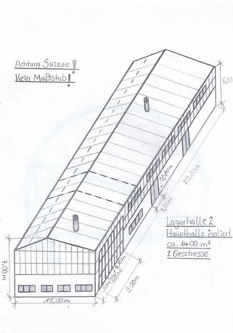 non-residential property to rent, 1,400 m², Niesky, Saxony non-residential property to rent, 1,400 m², Niesky, Saxony