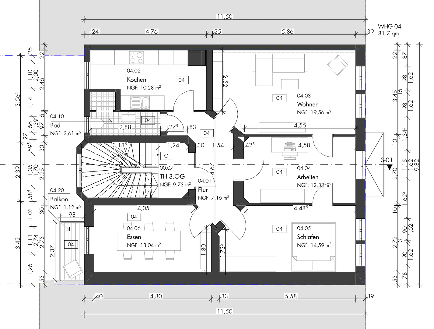 4 bedroom flat for sale, 82 m², Blumenstraße 37, Heidelberg, Baden-Württemberg 4 bedroom flat for sale, 82 m², Blumenstraße 37, Heidelberg, Baden-Württemberg
