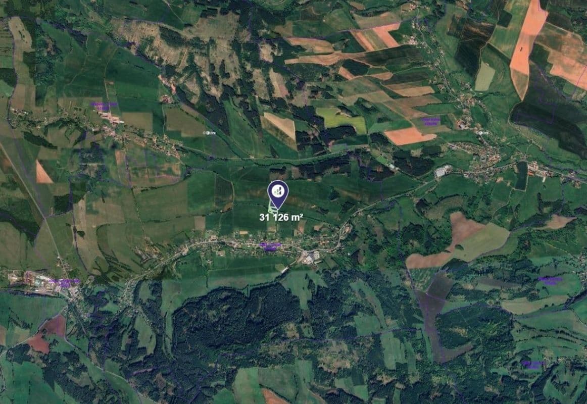 plot for sale, 31,126 m², Čistá u Horek, Liberecký Region plot for sale, 31,126 m², Čistá u Horek, Liberecký Region
