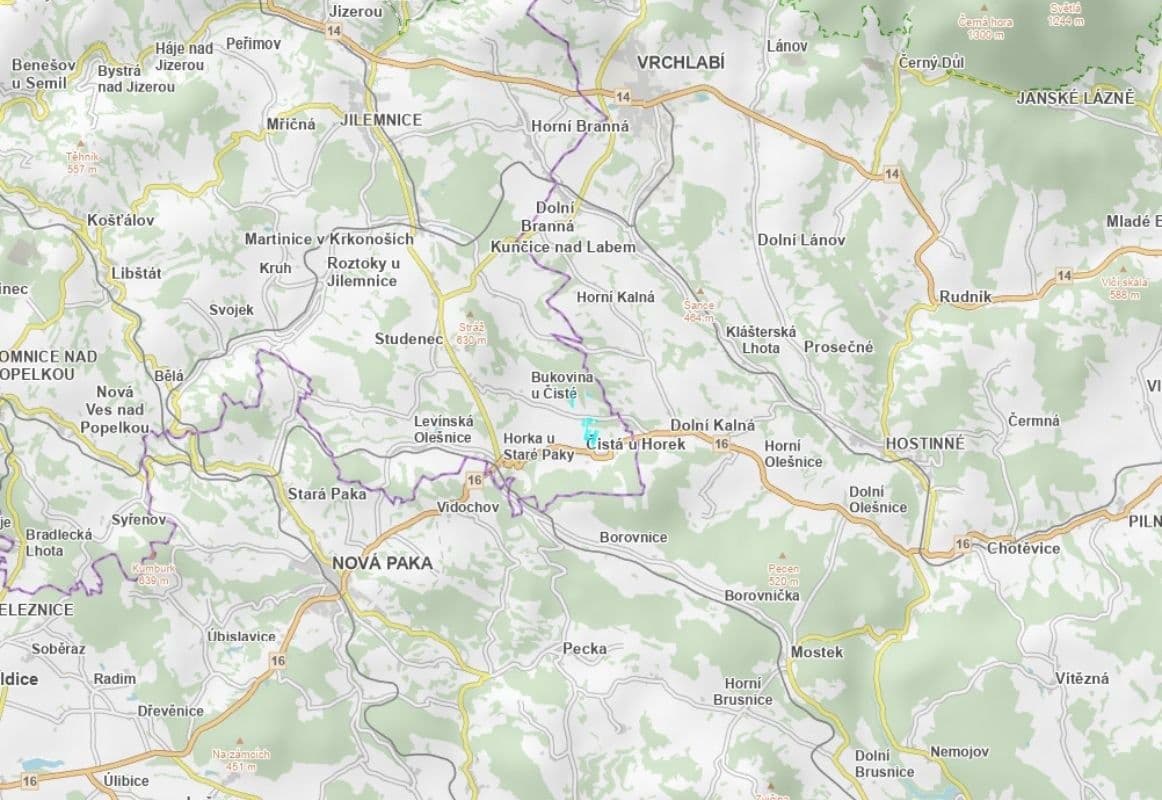 plot for sale, 31,126 m², Čistá u Horek, Liberecký Region plot for sale, 31,126 m², Čistá u Horek, Liberecký Region