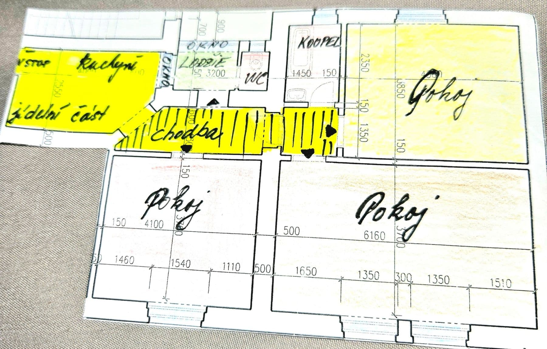 3 bedroom flat to rent, 90 m², Husinecká, Prague, Prague 3 bedroom flat to rent, 90 m², Husinecká, Prague, Prague