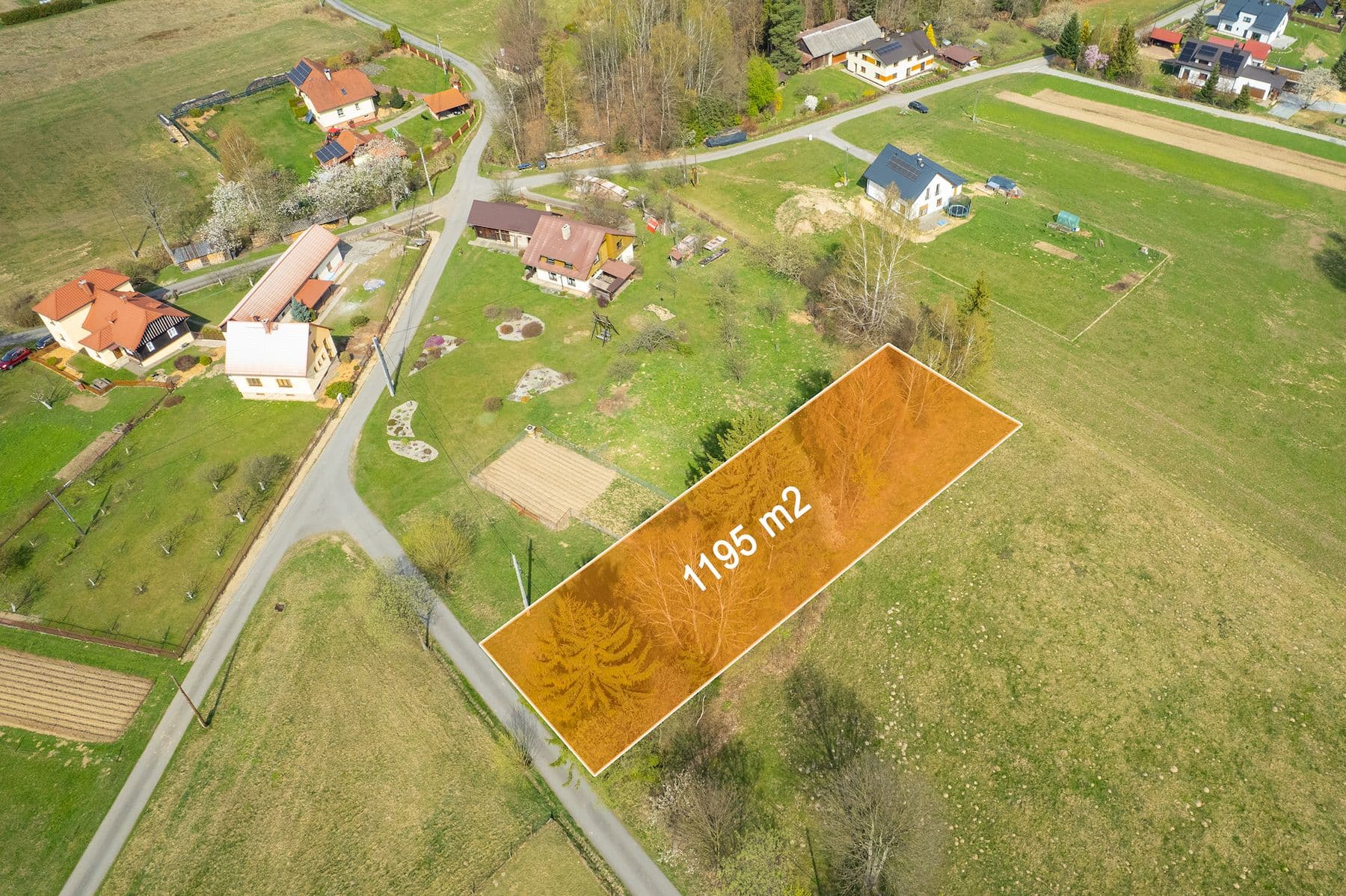 plot for sale, 1,195 m², Dolní Lomná, Moravskoslezský Region plot for sale, 1,195 m², Dolní Lomná, Moravskoslezský Region