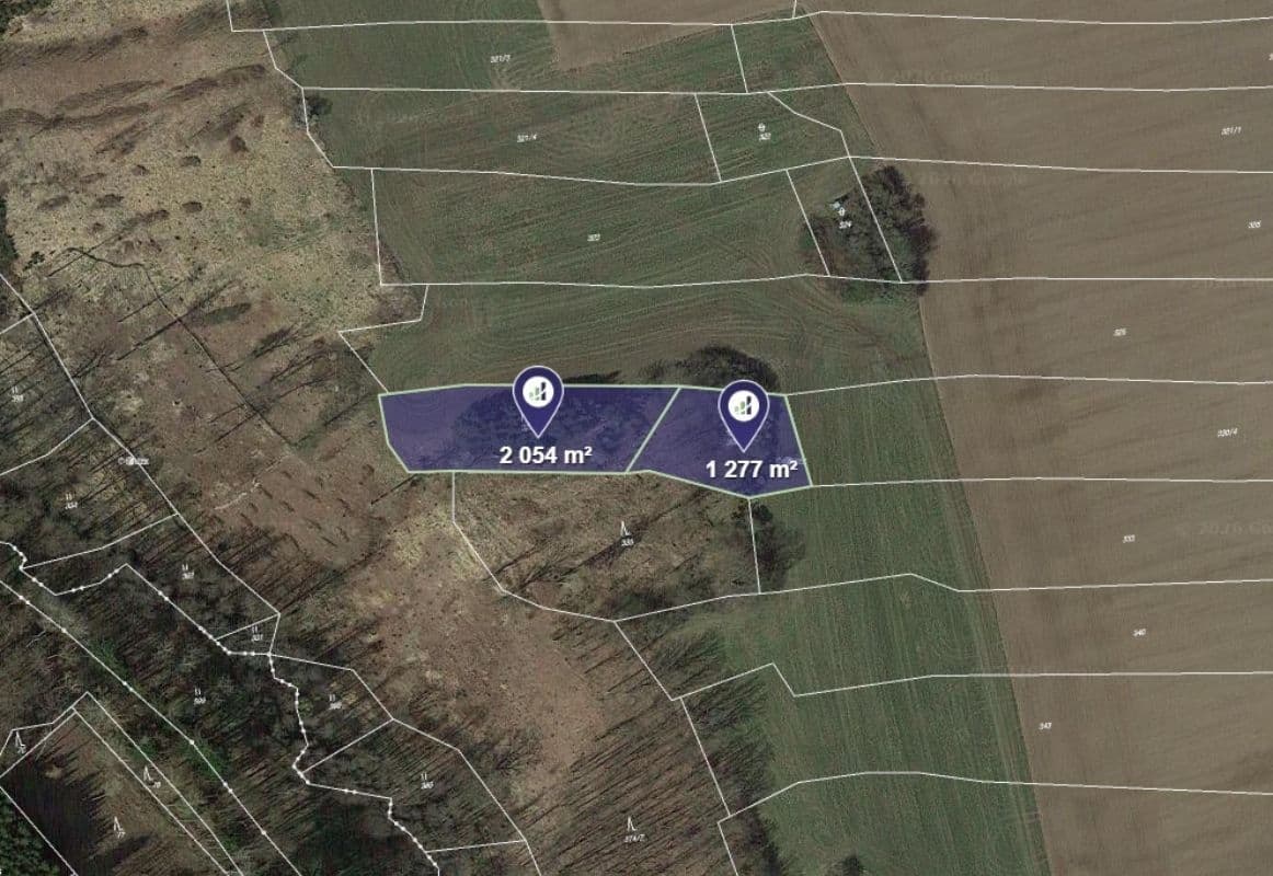 plot for sale, 5,943 m², Vilémov, Vysočina Region plot for sale, 5,943 m², Vilémov, Vysočina Region