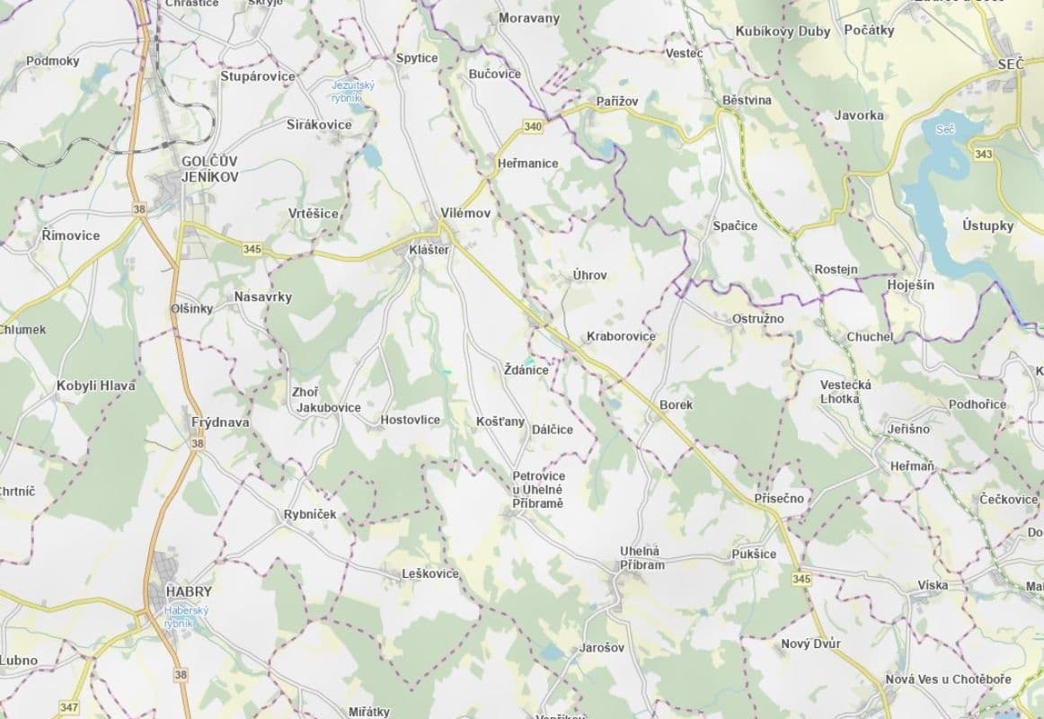 plot for sale, 5,943 m², Vilémov, Vysočina Region plot for sale, 5,943 m², Vilémov, Vysočina Region