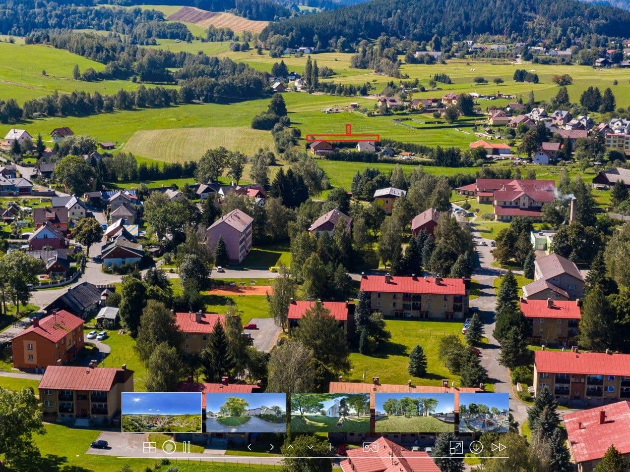 plot for sale, 1,563 m², Zdíkov, Jihočeský Region plot for sale, 1,563 m², Zdíkov, Jihočeský Region