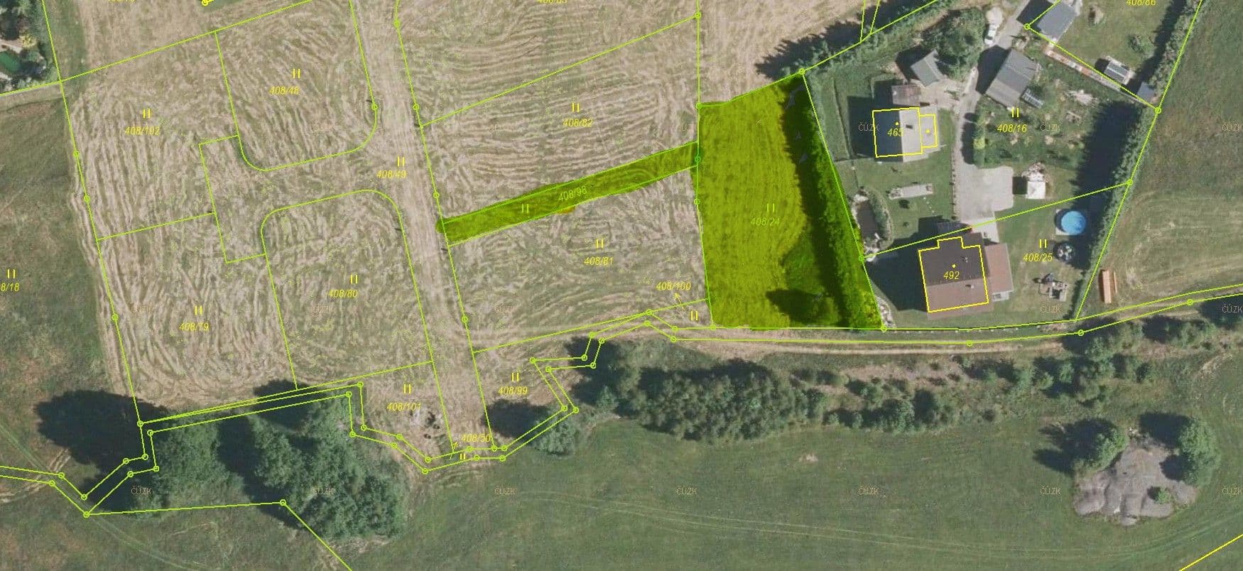 plot for sale, 1,563 m², Zdíkov, Jihočeský Region plot for sale, 1,563 m², Zdíkov, Jihočeský Region