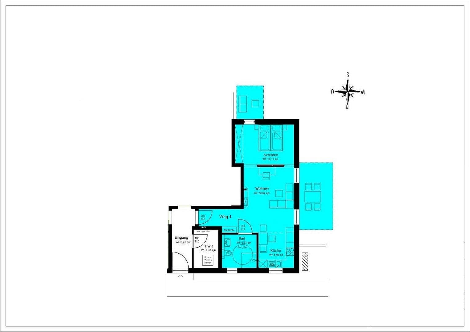2 bedroom flat to rent, 68 m², Karl-Marx-Str. 3a, Königs Wusterhausen, Brandenburg 2 bedroom flat to rent, 68 m², Karl-Marx-Str. 3a, Königs Wusterhausen, Brandenburg