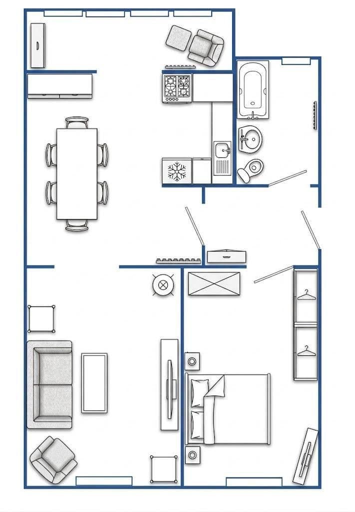 2 bedroom flat to rent, 60 m², Hainstraße 78, Wuppertal, North Rhine-Westphalia 2 bedroom flat to rent, 60 m², Hainstraße 78, Wuppertal, North Rhine-Westphalia