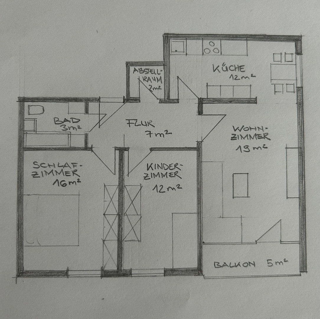 3 bedroom flat for sale, 76 m², Karwendelstraße 2, Nürnberg, Bavaria 3 bedroom flat for sale, 76 m², Karwendelstraße 2, Nürnberg, Bavaria