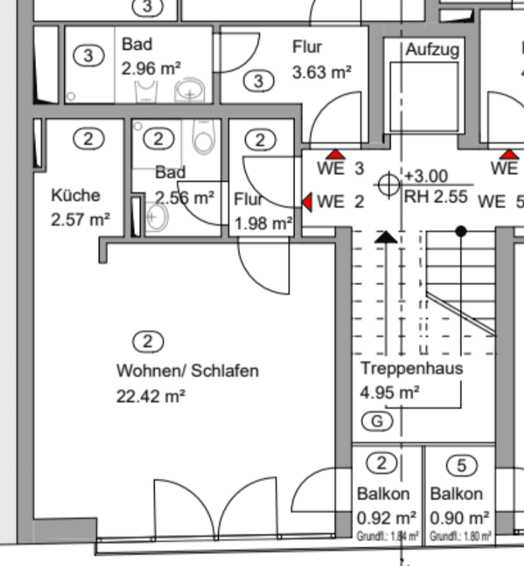 2 bedroom flat to rent, 37 m², An der Christuskirche 19, Hanover, Lower Saxony 2 bedroom flat to rent, 37 m², An der Christuskirche 19, Hanover, Lower Saxony