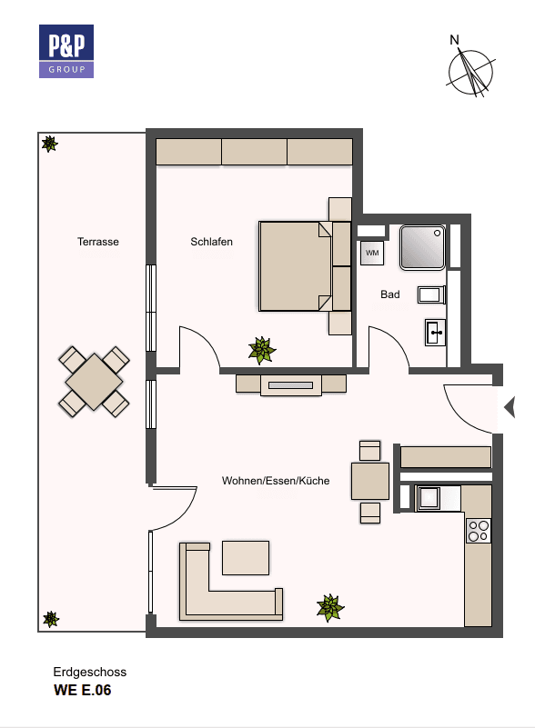2 bedroom flat to rent, 61 m², Lange Straße 65, Fürth, Bavaria 2 bedroom flat to rent, 61 m², Lange Straße 65, Fürth, Bavaria
