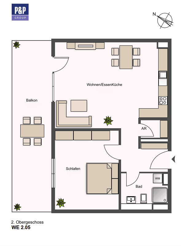 2 bedroom flat to rent, 66 m², Lange Straße 65, Fürth, Bavaria 2 bedroom flat to rent, 66 m², Lange Straße 65, Fürth, Bavaria