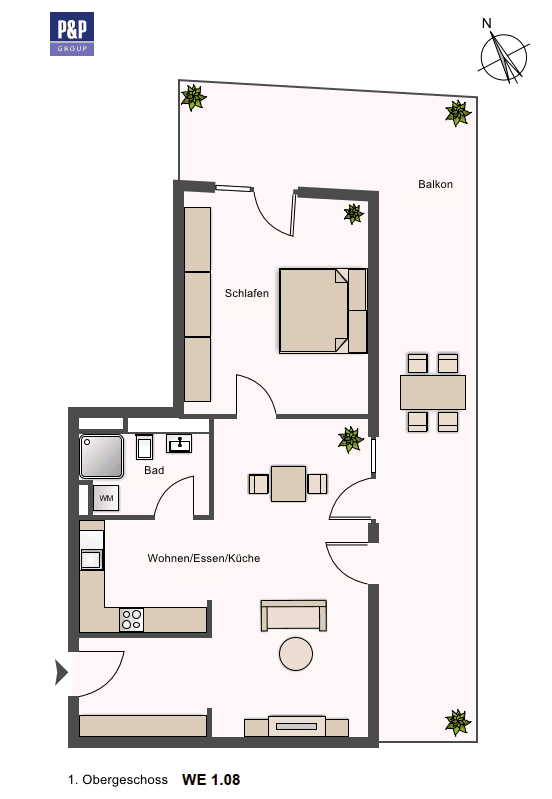 2 bedroom flat to rent, 71 m², Lange Straße 65, Fürth, Bavaria 2 bedroom flat to rent, 71 m², Lange Straße 65, Fürth, Bavaria