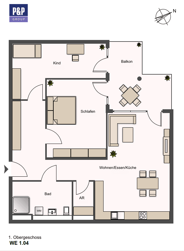 3 bedroom flat to rent, 86 m², Lange Straße 65, Fürth, Bavaria 3 bedroom flat to rent, 86 m², Lange Straße 65, Fürth, Bavaria
