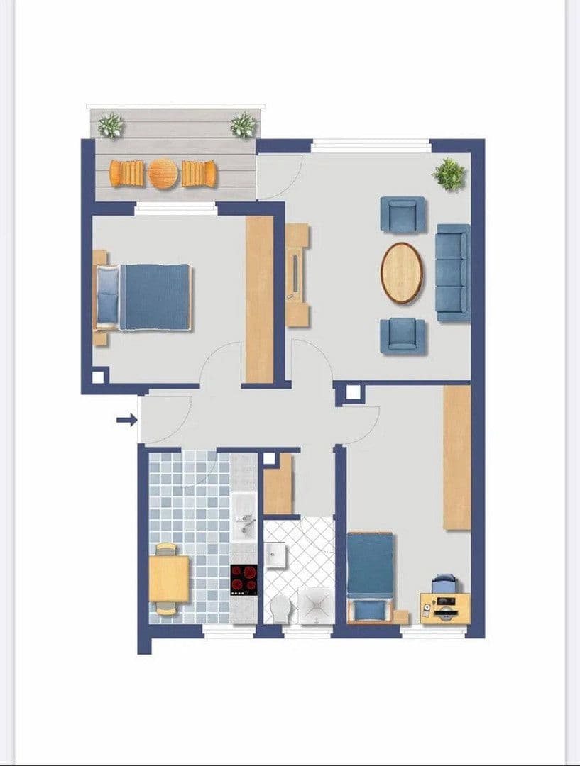 3 bedroom flat for sale, 71 m², Regensburg, Bavaria 3 bedroom flat for sale, 71 m², Regensburg, Bavaria