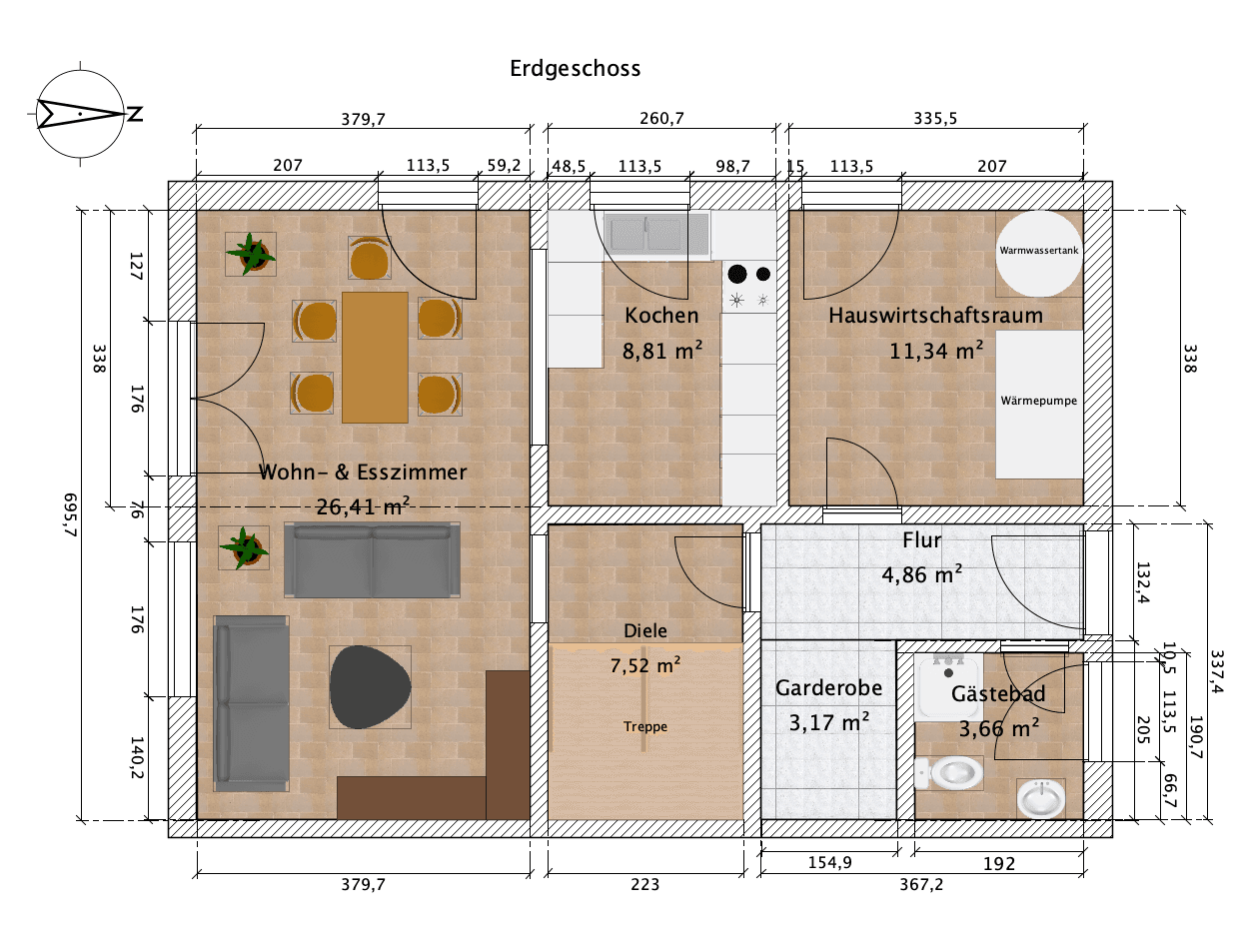house to rent, 127 m², Ziegelweg 21A, Ellingen, Bavaria house to rent, 127 m², Ziegelweg 21A, Ellingen, Bavaria