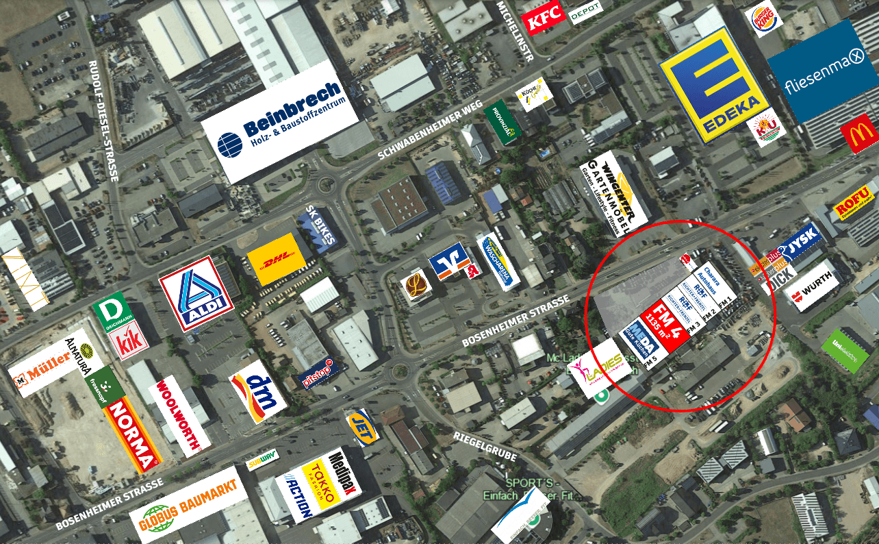non-residential property to rent, 10,000 m², Bosenheimer Straße 280, Bad Kreuznach, Rhineland-Palatinate non-residential property to rent, 10,000 m², Bosenheimer Straße 280, Bad Kreuznach, Rhineland-Palatinate