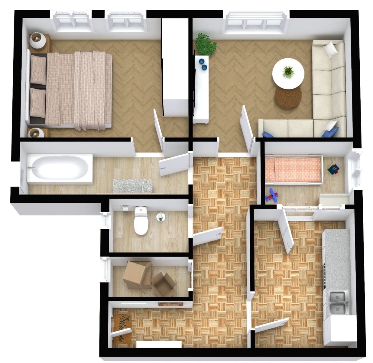 3 bedroom flat for sale, 79 m², Nádražní, Český Těšín, Moravskoslezský Region 3 bedroom flat for sale, 79 m², Nádražní, Český Těšín, Moravskoslezský Region