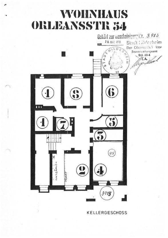 3 bedroom flat to rent, 94 m², Orleonstr. 54, Hildesheim, Lower Saxony 3 bedroom flat to rent, 94 m², Orleonstr. 54, Hildesheim, Lower Saxony