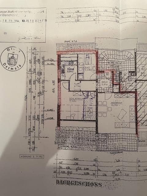3 bedroom flat to rent, 71 m², Auf dem Brinke 16a, Detmold, North Rhine-Westphalia 3 bedroom flat to rent, 71 m², Auf dem Brinke 16a, Detmold, North Rhine-Westphalia